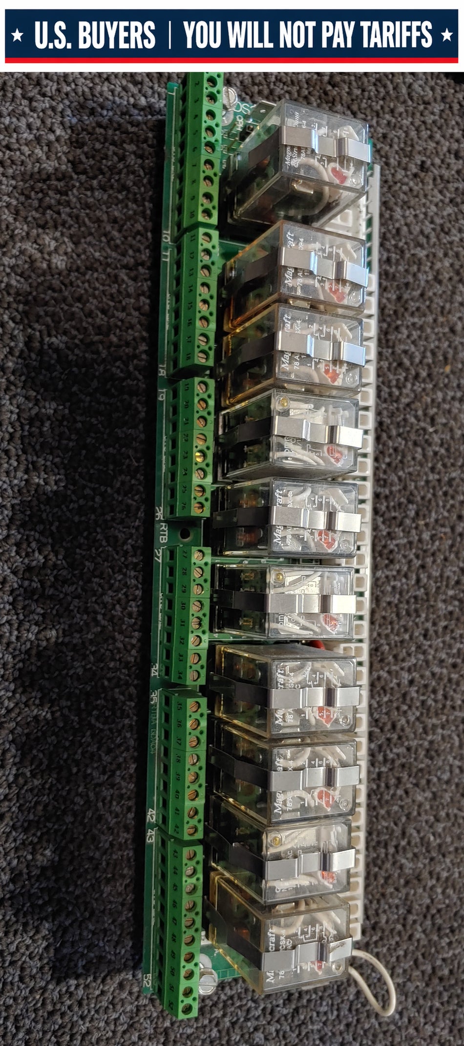General Electric DS200RTBAG3AHC Relay Board