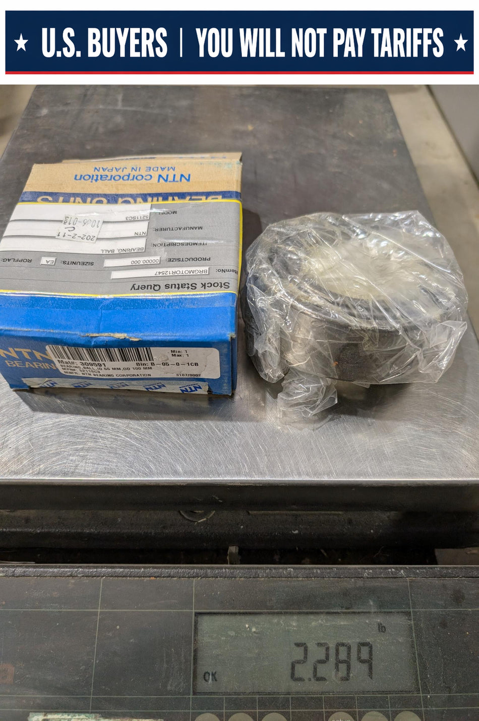 NTN Angular Contact Ball Bearing - 5211SC3 - NEW
