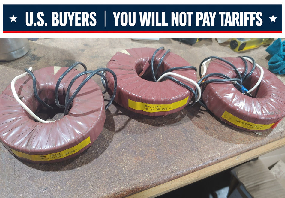 Lot of 3 Siemens / Allis Chalmers 600A/1 CURRENT TRANSFORMERS