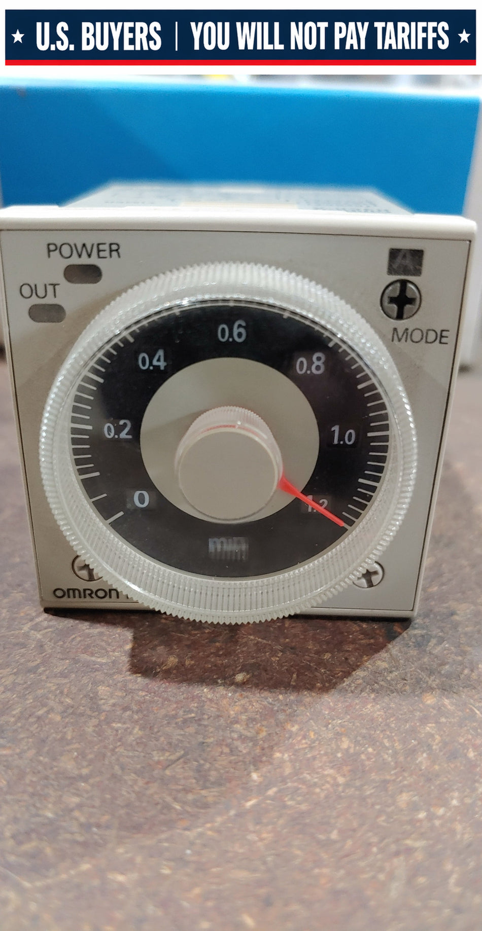 Omron Timer H3CR-A Plug-in, 11-pin, DIN 48x48 mm, multifunction, 0.05 s-300 h, DPDT, 5 A, 100-240 VAC, 100-125VDC