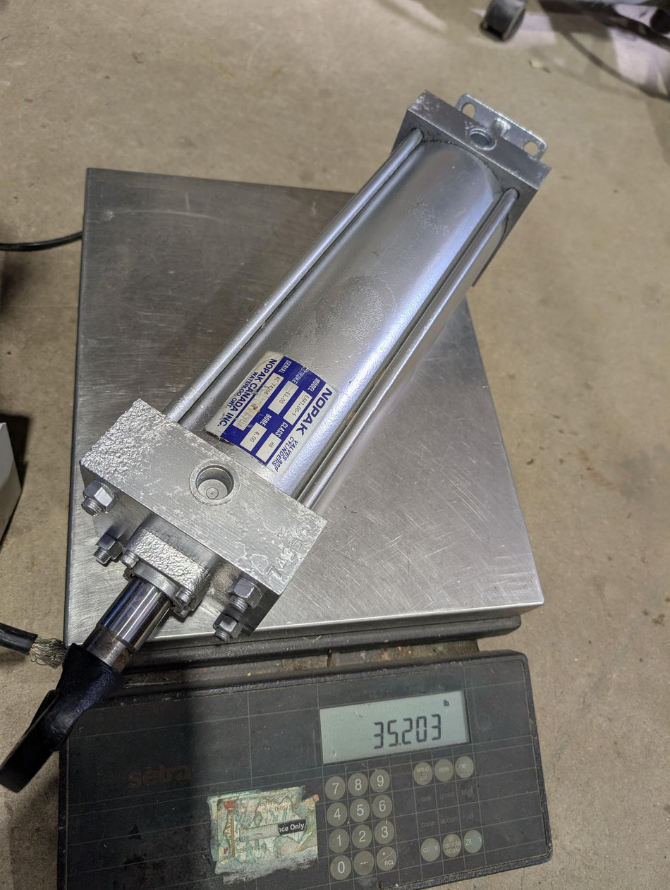 Nopak Hydraulic Cylinder - EAA1.00-5 - 11 Inch Stroke x 4 Inch Bore