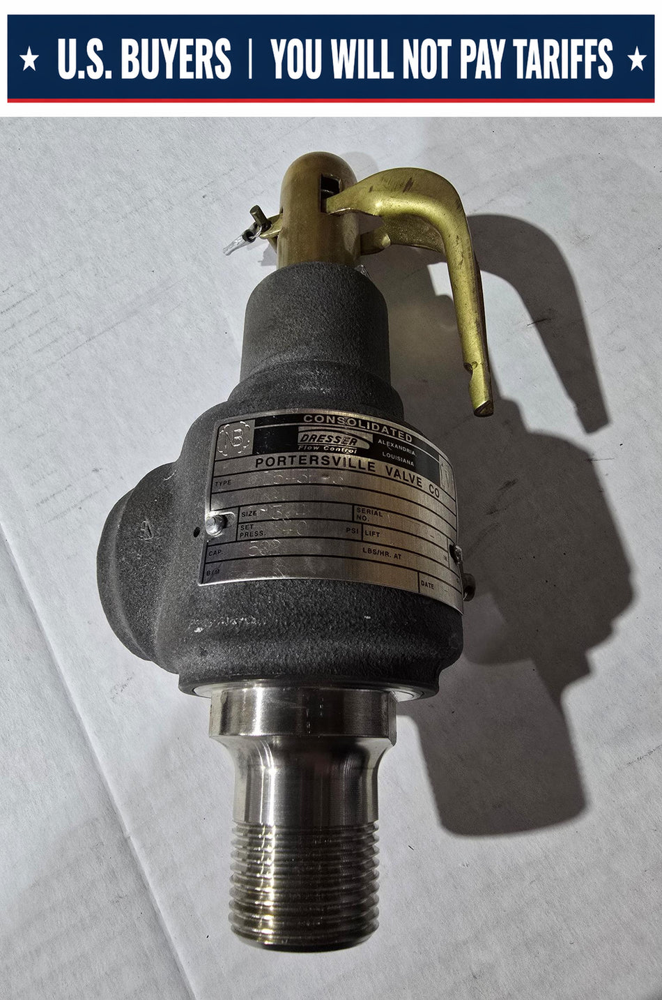 Consolidated Safety Relief Valve 1543E-3  3/4'' (USED)