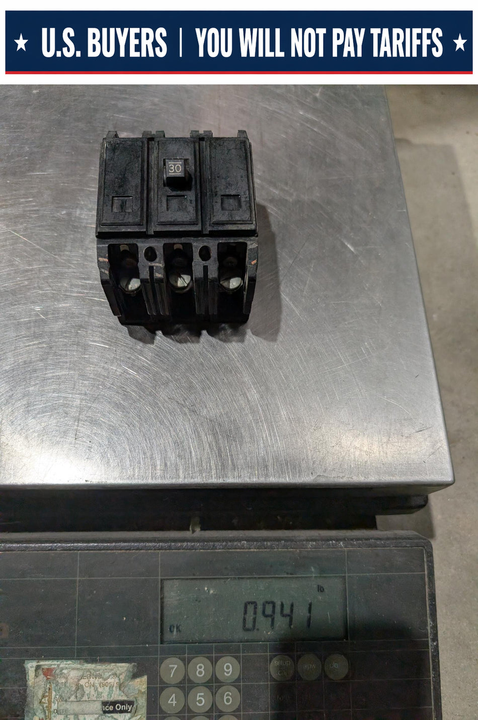 Westinghouse Quicklag -  30 Amp - QC3030 - TYPE QC Circuit Breaker Bolt-In - 30 Amp - 3 Pole - 240 Volt