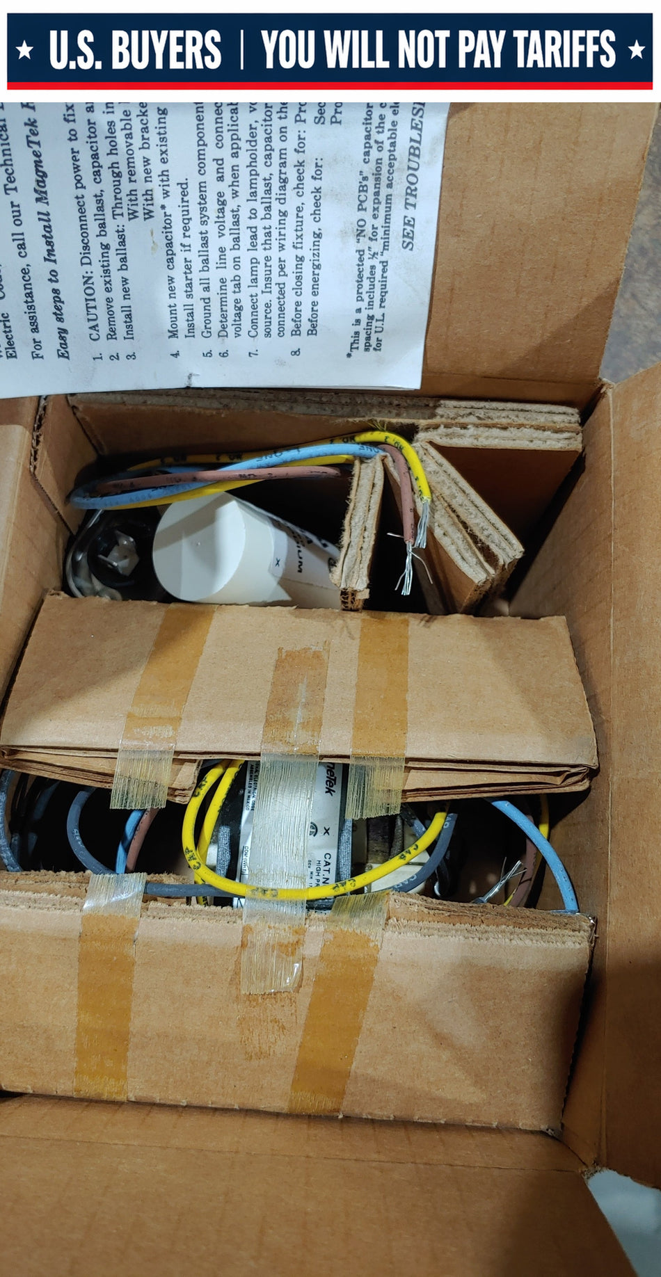 Magnetek High pressure sodium replacment Kit 12310-579-502k hx-hpf