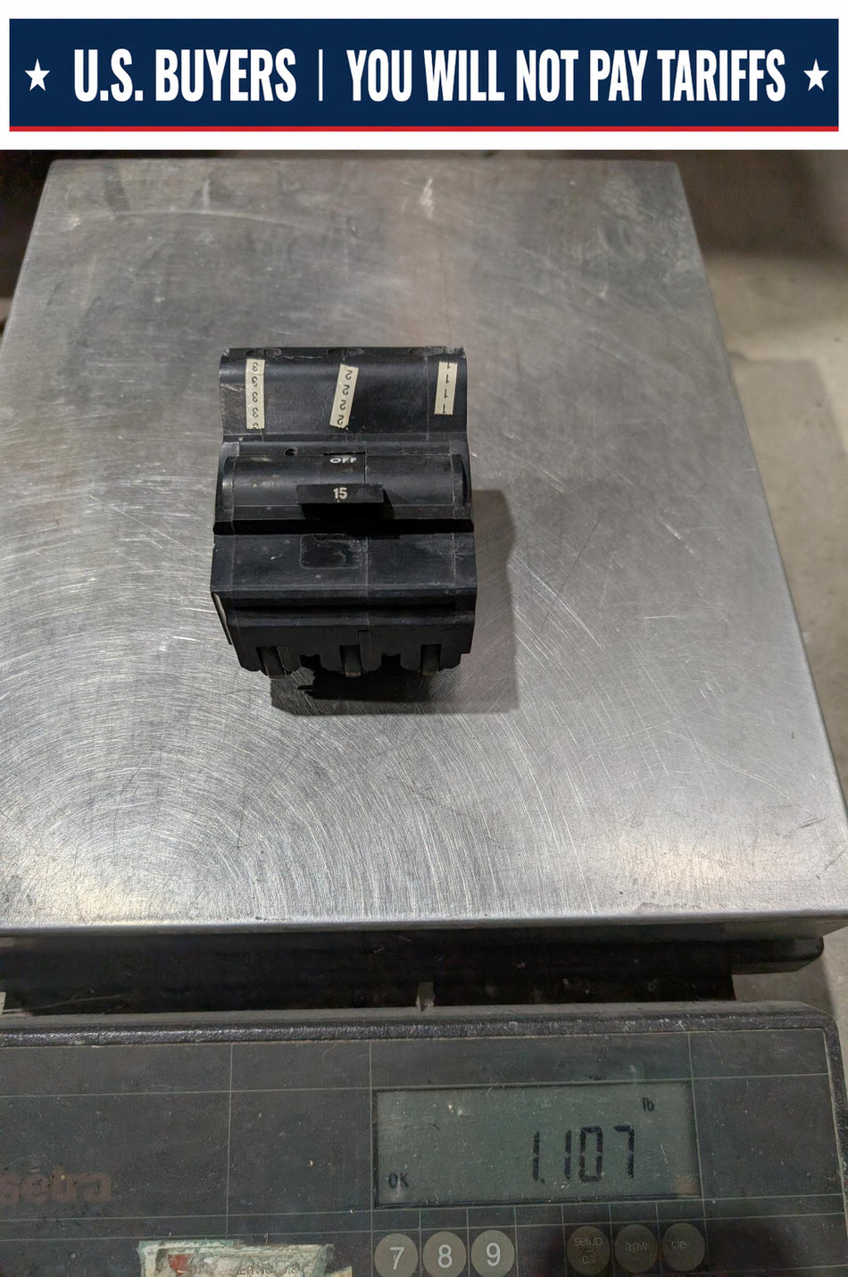 FPE 15 Amp TYPE NA/NB Circuit Breaker Stablok - 15 Amp - 3 Pole - 240 Volt