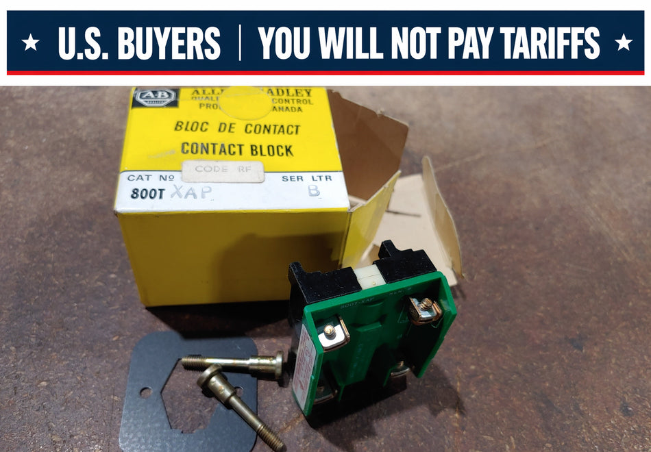 ALLEN BRADLEY 800TXAP CONTACT BLOCK