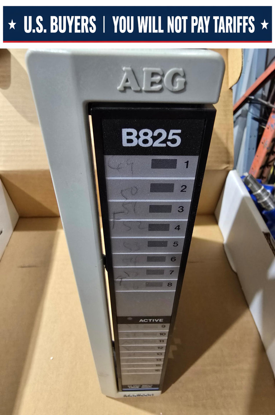 Schneider Electric  Modicon  AS-B825-016 24VDC INPUT TRUE HIGH MODULE (USED)