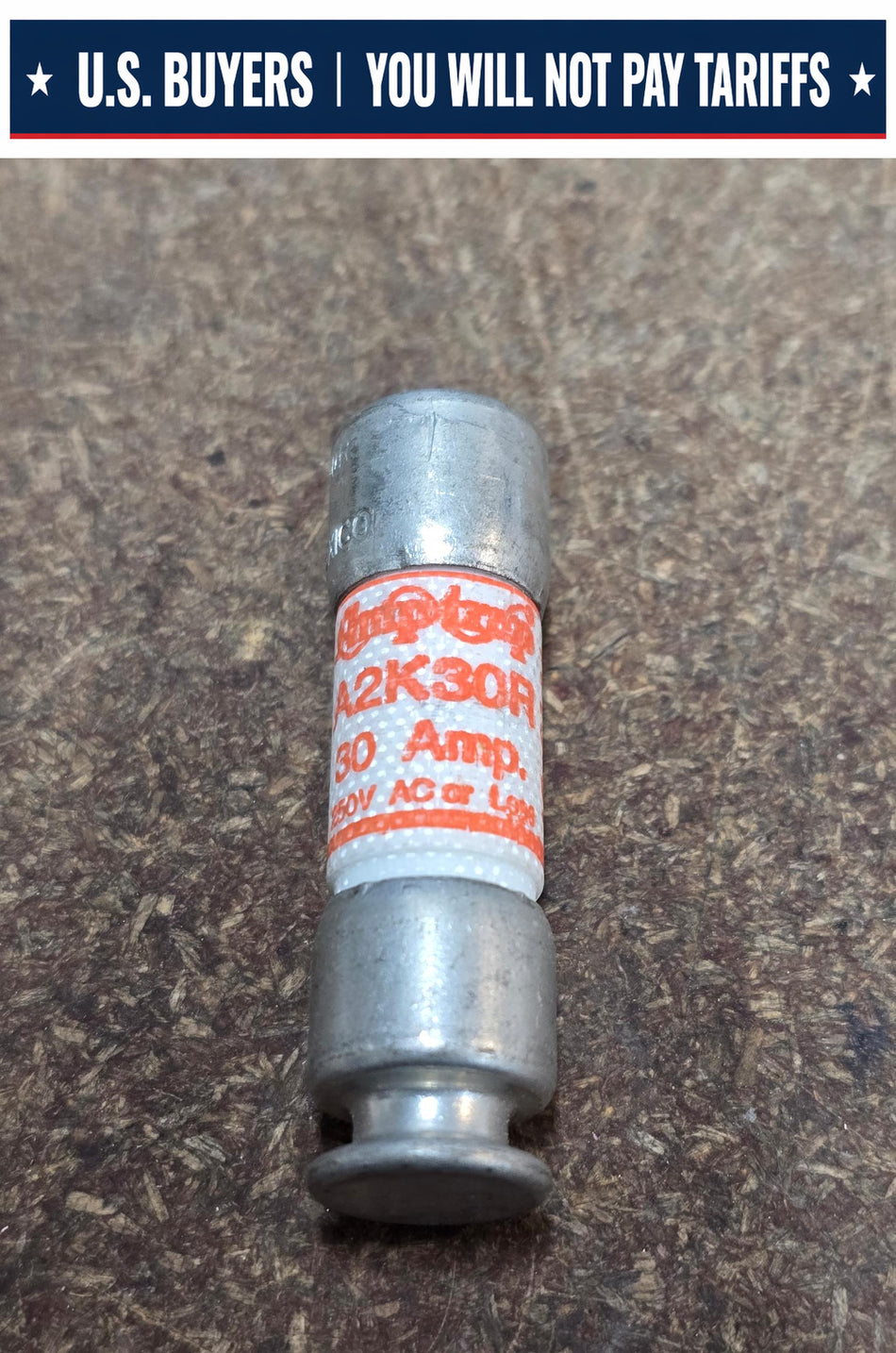 MERSEN A2K30R 30A 250V Amp-Trap RK1 Fast-Acting Fuse