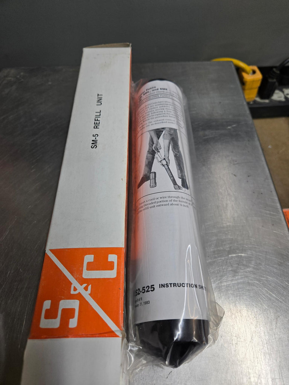 S&C- SM-5 Standard Speed Fuse -132250R4, 150E, 14.4KV - NEW