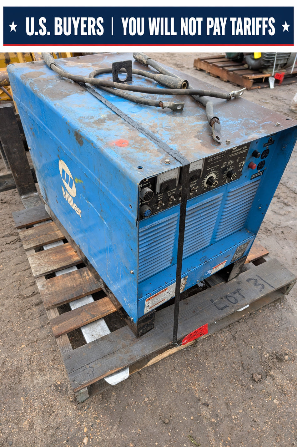 Miller Welder Intelliweld 650 Constant Voltage Power Source - 3PH- 230v/460v/575v