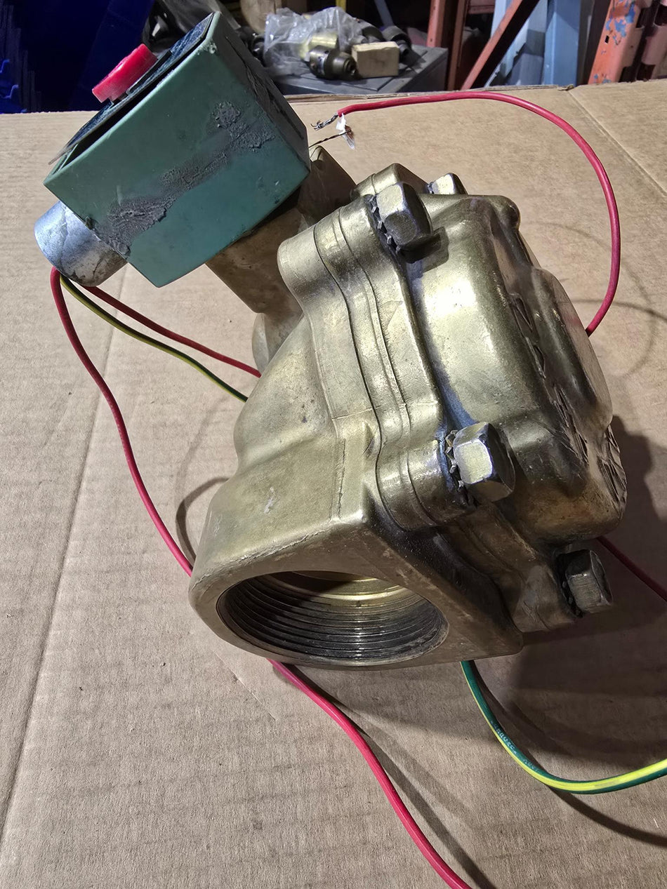 ASCO 8210G100 2"  24V Solenoid Valve (USED)