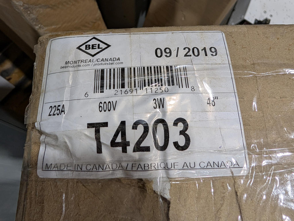 BEL 225A - 600V - 3W - Splitter Box - T4203