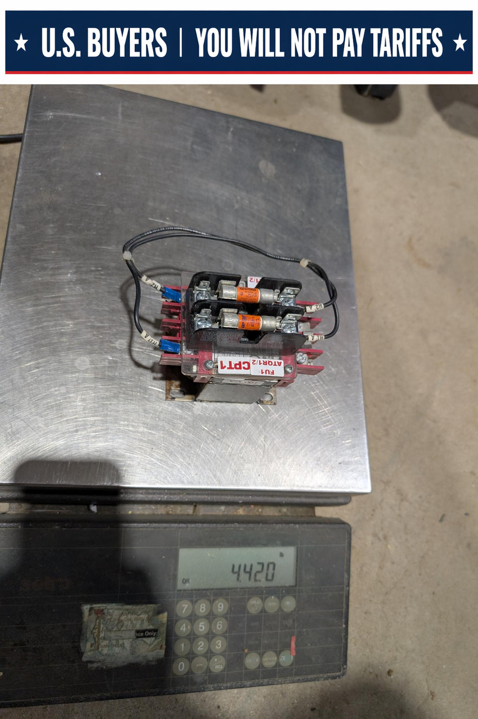 REX Control Transformer - 100 VA - CS100JA - 600V to 120V C/W Fuse Holder and Fuses