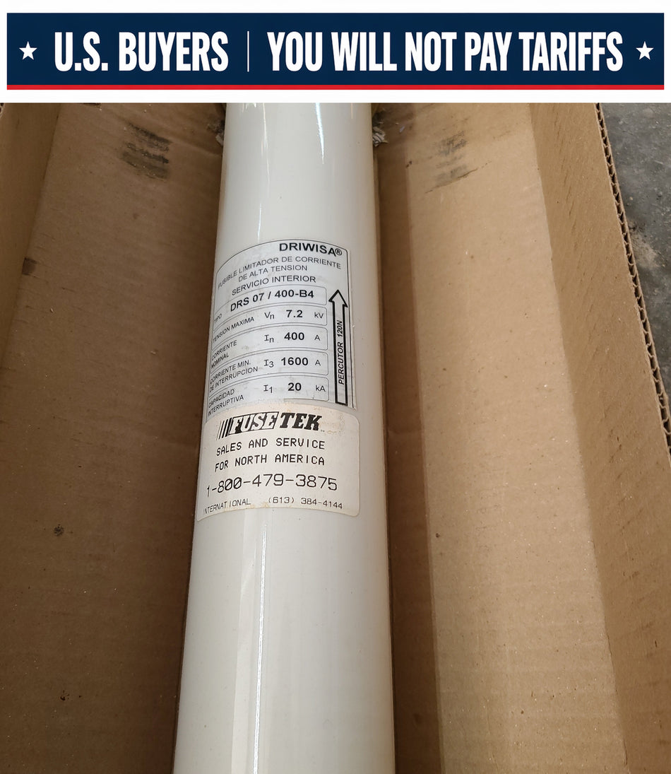 DRIWISA HIGH VOLTAGE FUSE DRS 07/400-B4