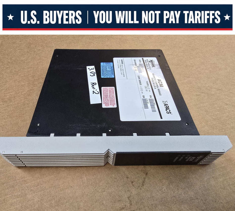 MOORE 39ACM28ACN APACS, ROM:3.03, REV:2, ACM ADVANCED CONTROL MODULE, 24VDC  (Used)