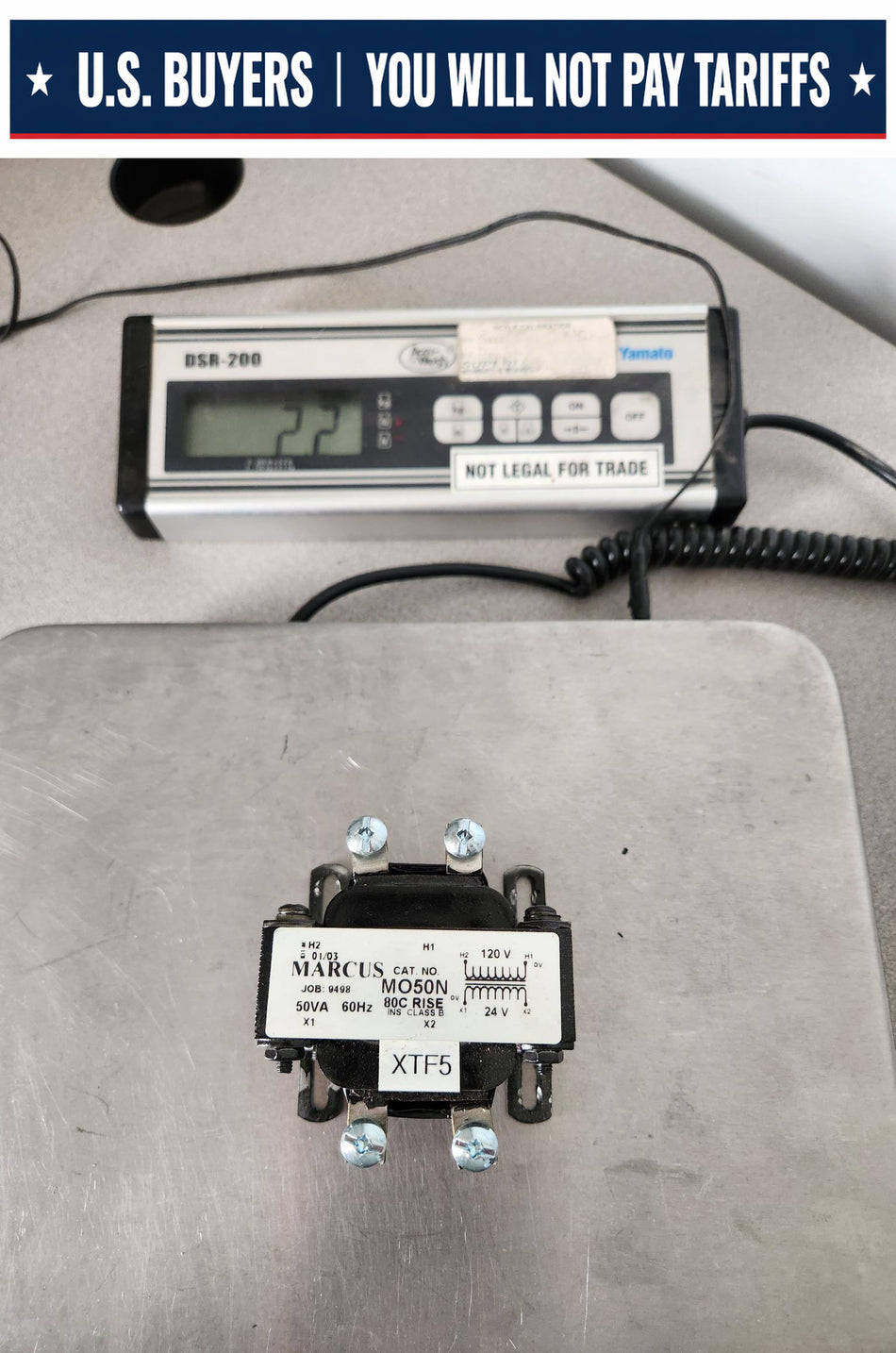 Marcus 50 VA - Transformer - 120v to 24V - MO50N