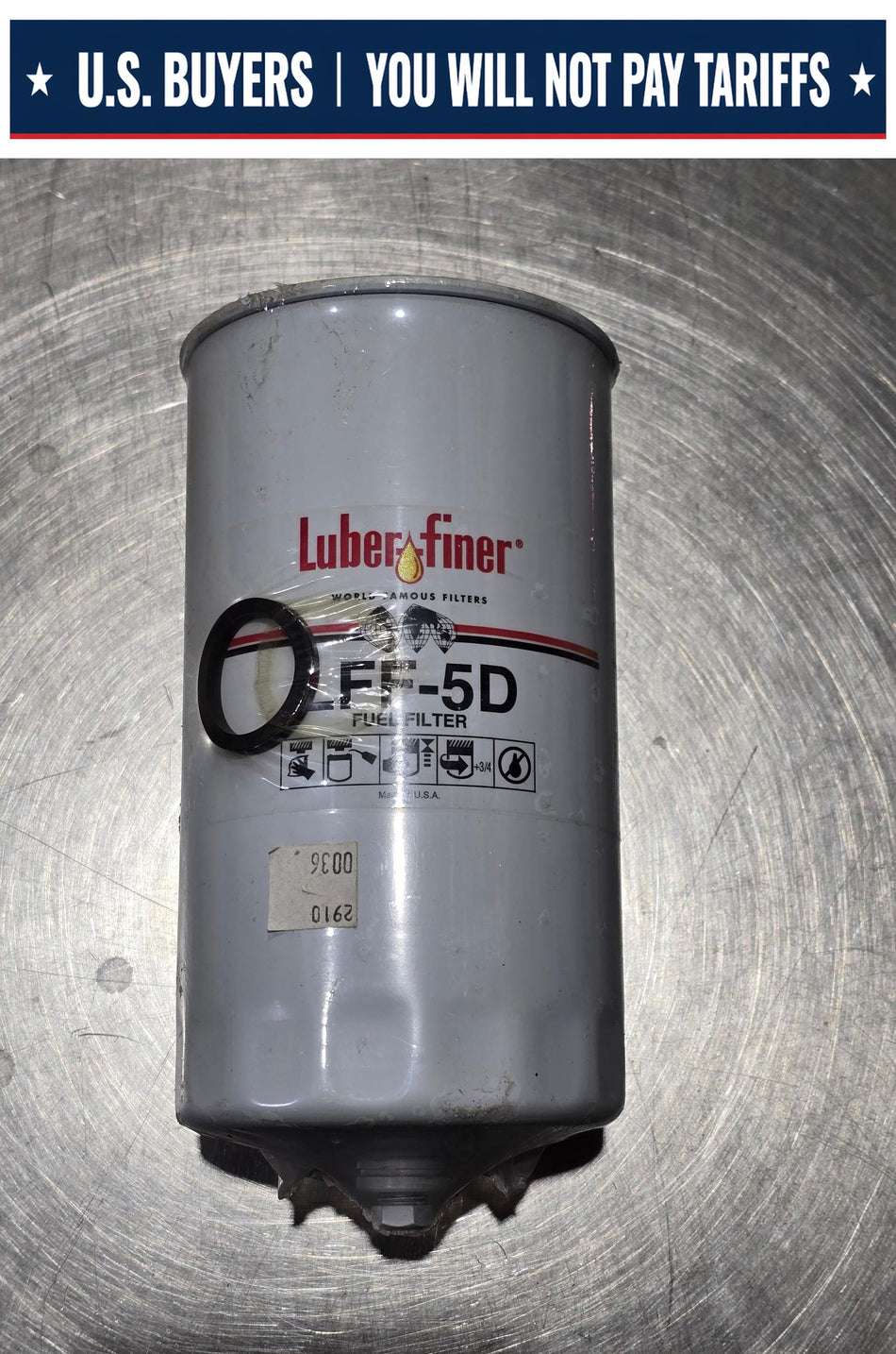 Luber-finer LFF-5D Fuel Filter