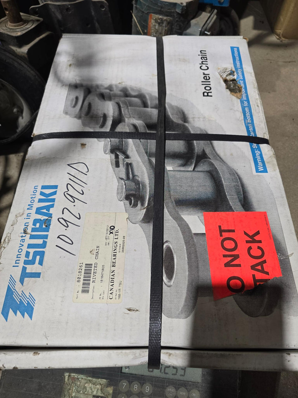 TSUBAKI Roller Chain RS160 RIV - 10 FT - New