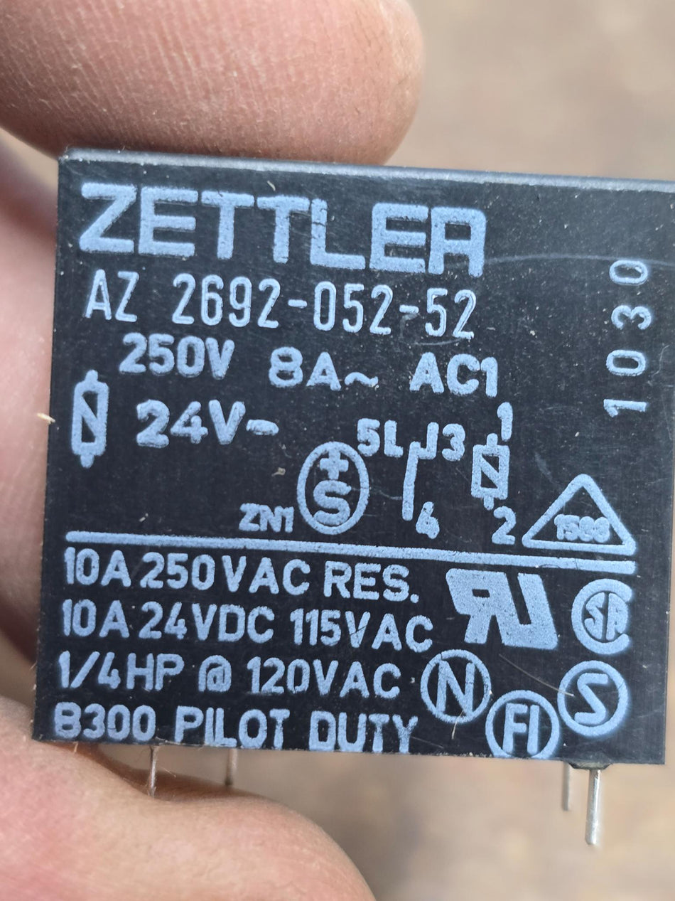 ZETTLER AZ 2692-052-52 MINIATURE POWER RELAY