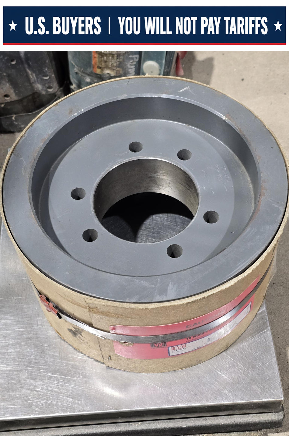 TBWOODS 1056C 10.5X6C-F Conventional Sheave, 10-7/8" OD