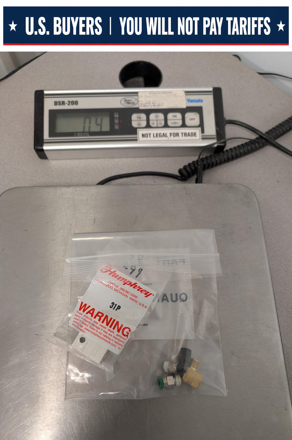 Humphrey Pneumatic Valve - TAC2 - 31P