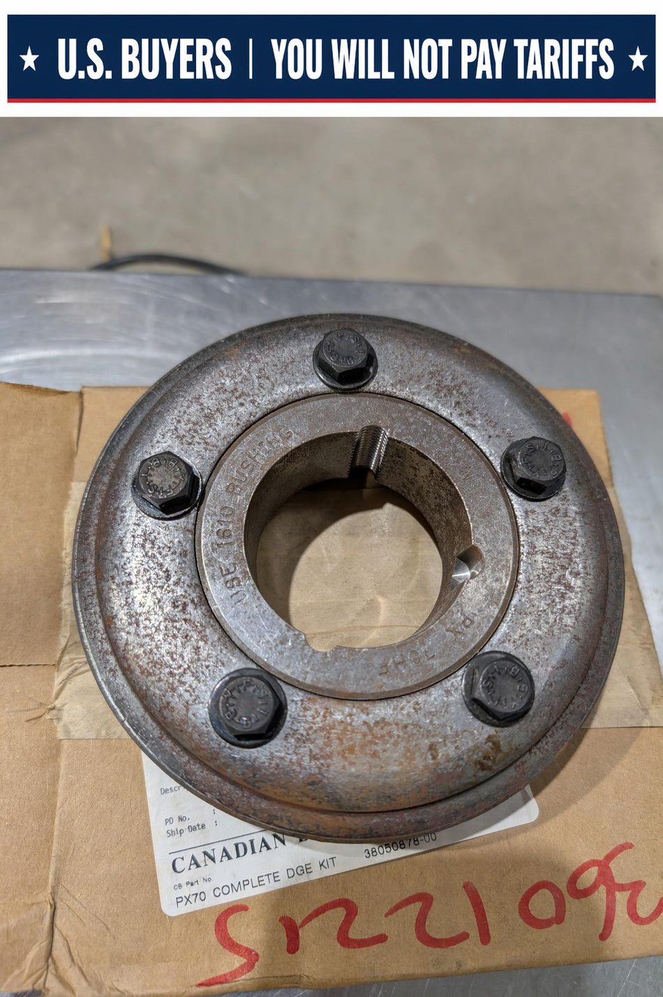 Dodge - Para-Flex PX70 Flange Assembly T-L FLG ASSY 1610 - 010603