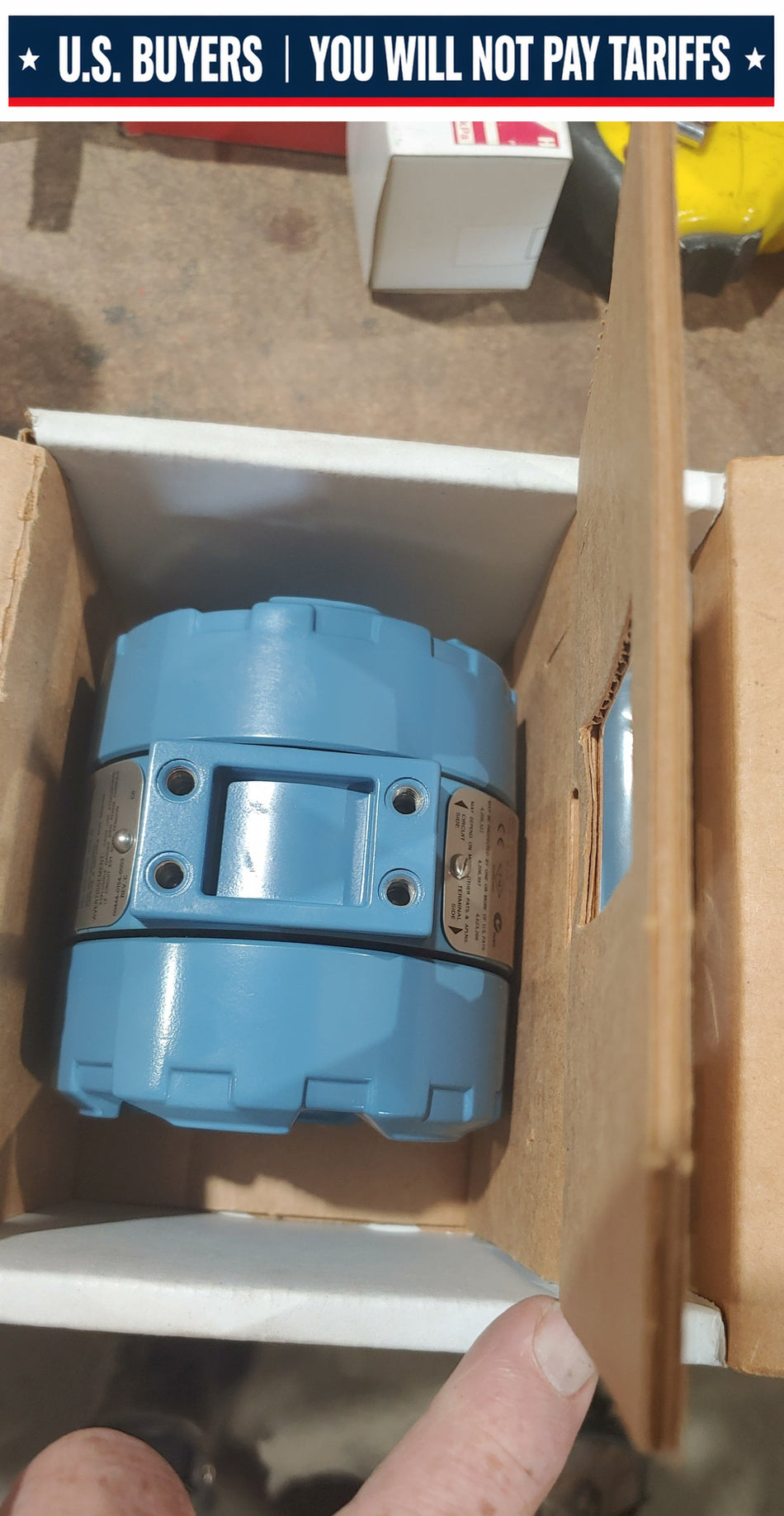 ROSEMOUNT 444RL1U1A2C6 TEMPERATURE TRANSMITTER 0 to 75C