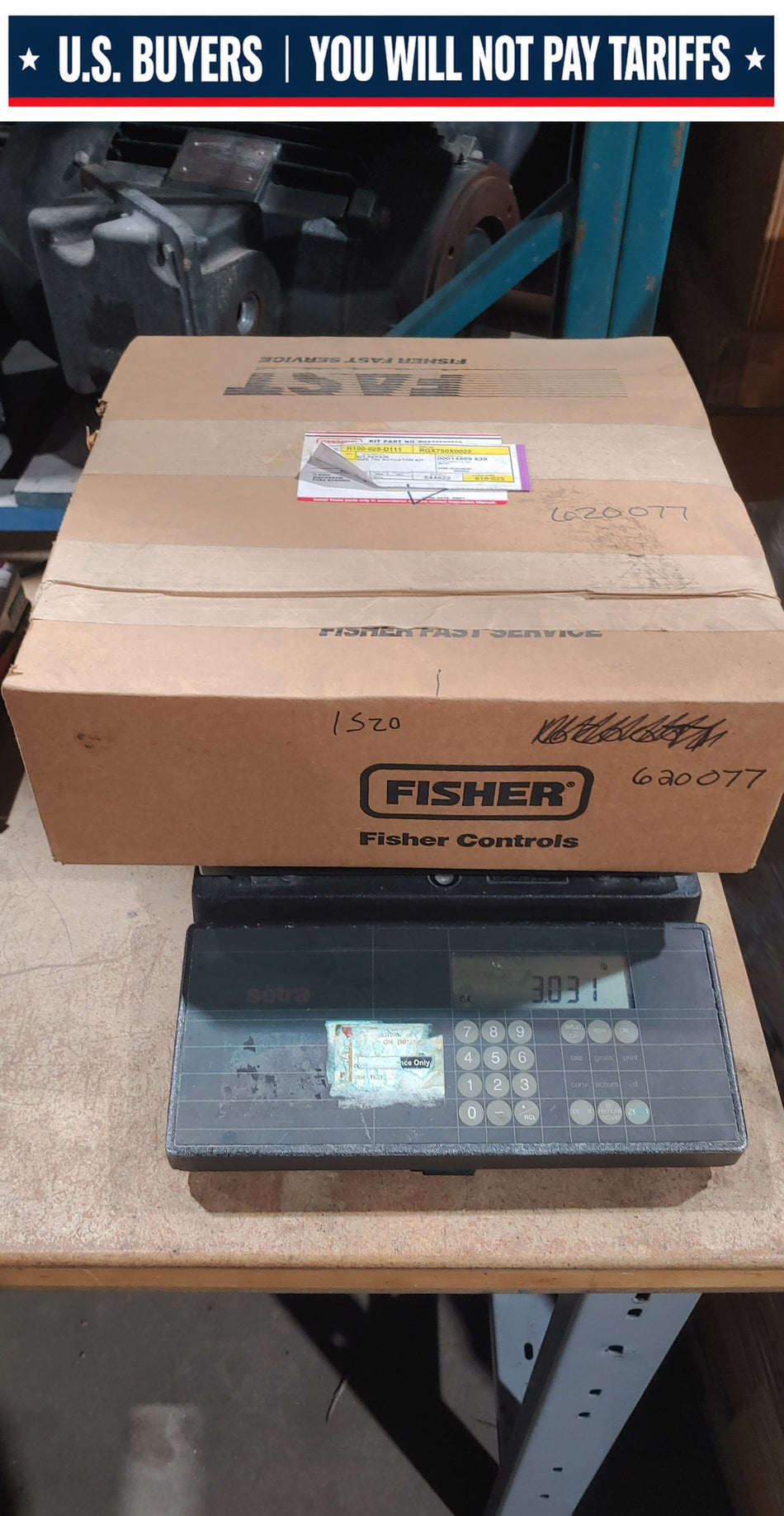 Fisher GX Actuator Repair Kit rgx750x002