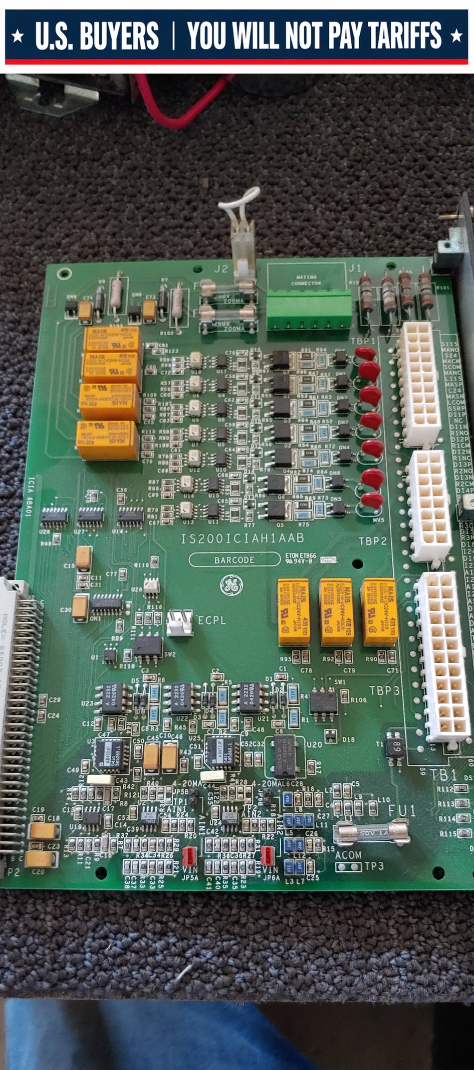 IS00ICIAH1AAB General Electric PC Board Used