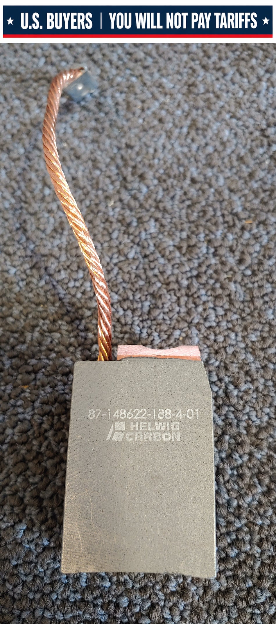 Helwig Carbon DC Brush 87-148622-188-4-01