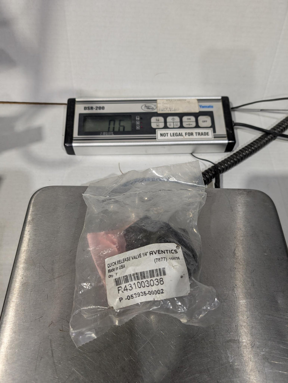 AVENTICS Pneumatic Quick Exhaust Valve - R431003038