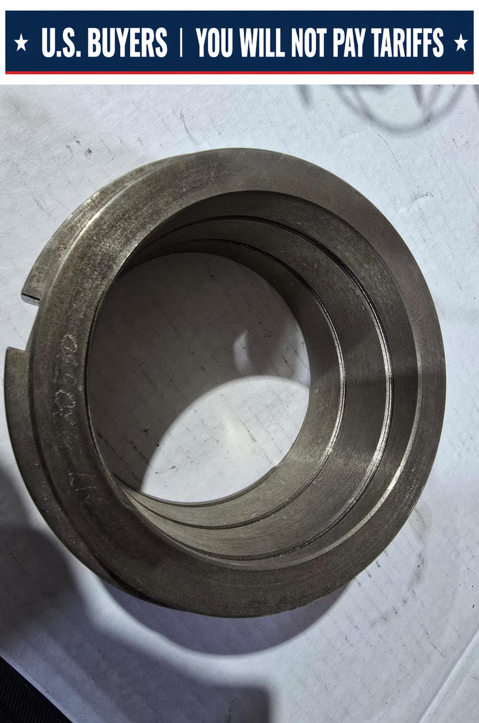 INSERT RING 04R0317 A20550 3330 SS RING 3.88" I.D. X 2.5" DEEP