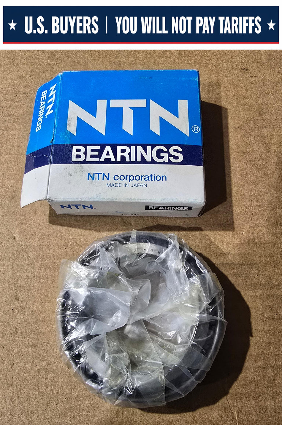 NTN Tapered Roller Bearing 4T- 387, 2 1/4 in Bore