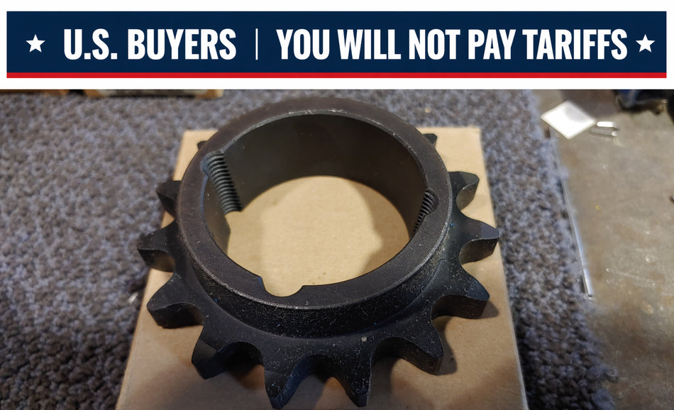 Dodge 60BTL15H Bushing Bore Roller Chain Sprocket - Taper Locking, 60 / 3/4 in, 15 Teeth, 1610 Bushing, Steel Material