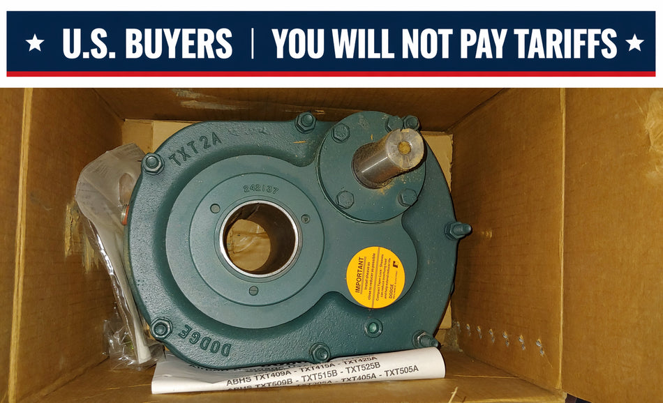 Dodge Gear Drive TXT 2A Torque-Arm Speed Reducer, ABHS215 -37, Ratio 14:1