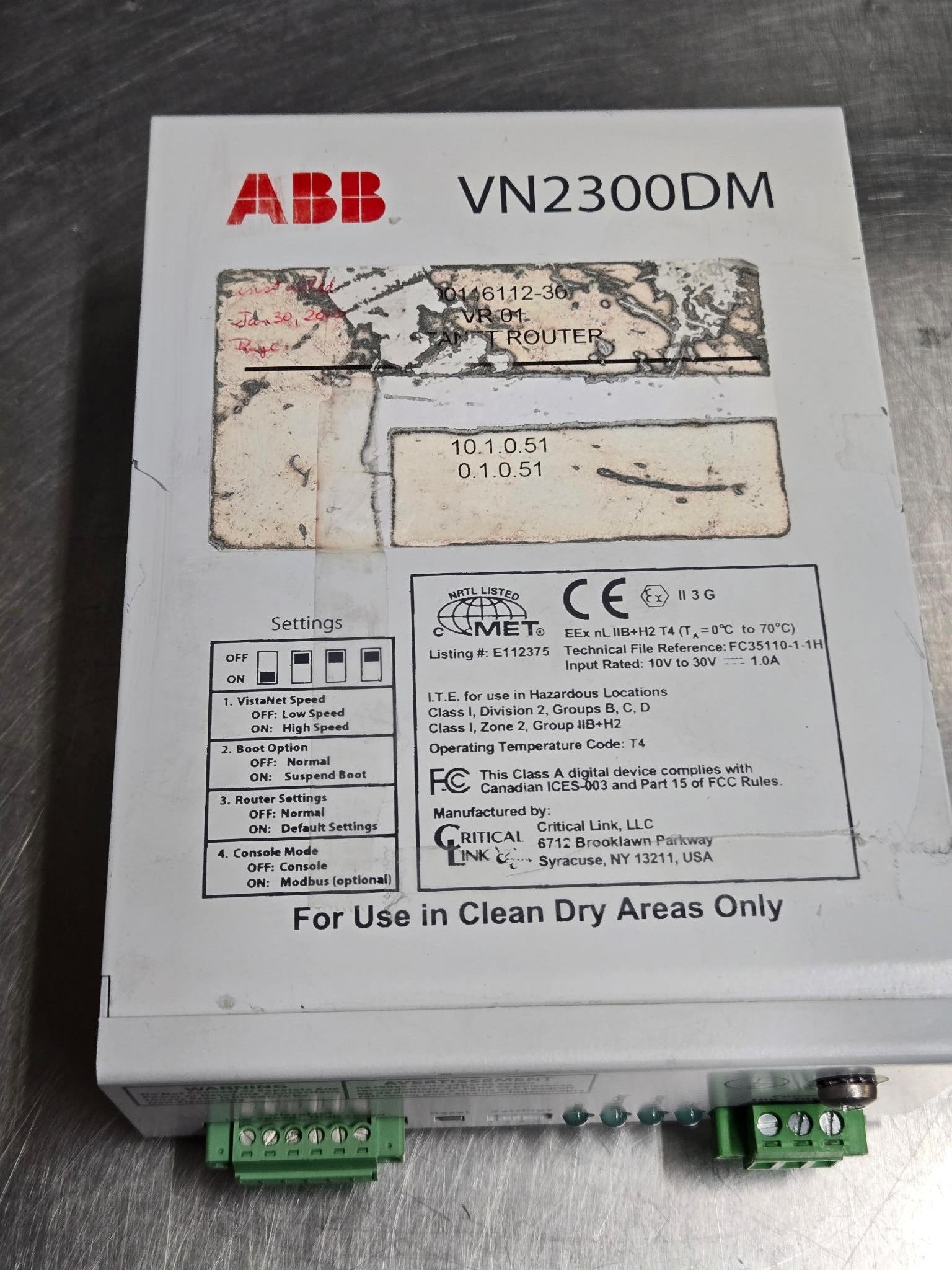 ABB VN2300DM Router 5 port – ETI Sales