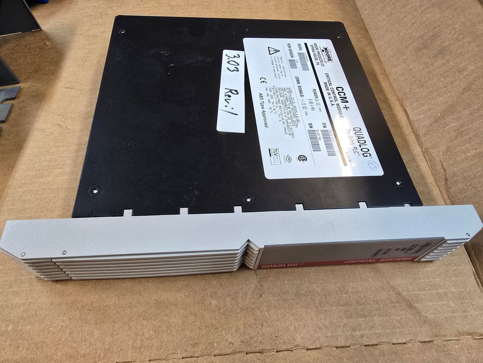 MOORE QLCCM24AAN QUADLOG, CCM+ CRITICAL CONTROL MODULE, 24VDC (Used)