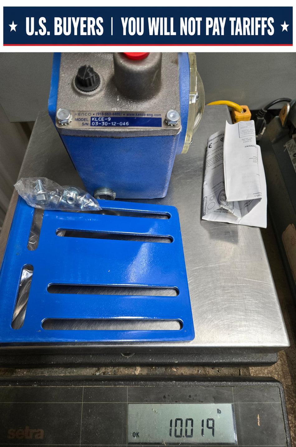 Kenco KLCE-9 Oil Level Controller with Mounting Bracket