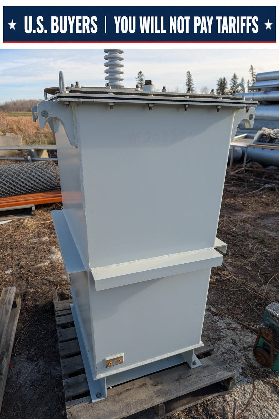 Stein Industries Full Wave Bridge Pad Mount Rectifier 33.9 KVA - LV 500v - HV 56525v