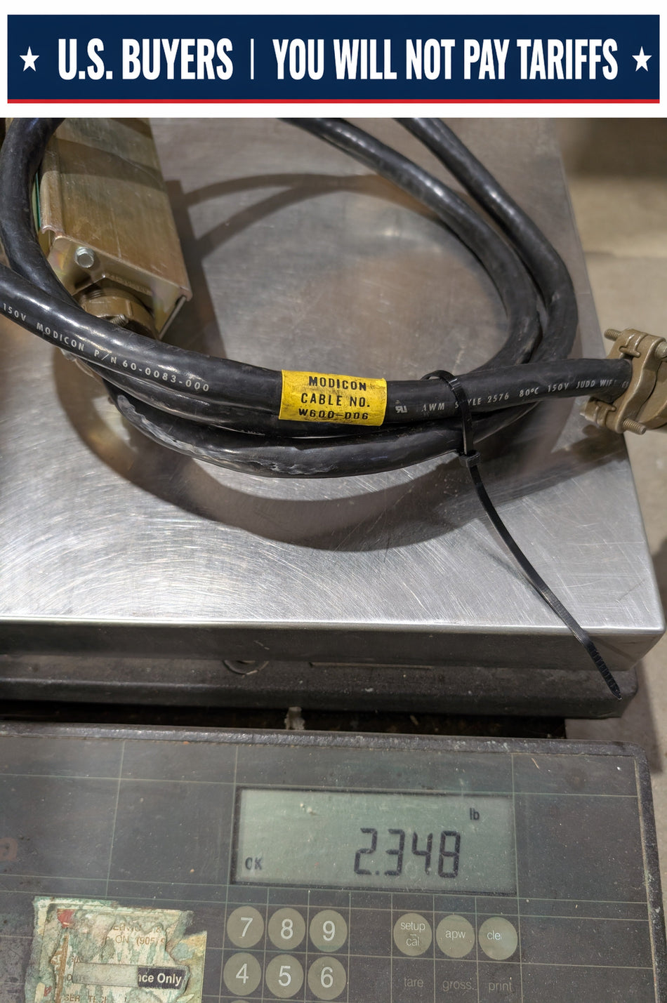 Modicon Cable CPU to One - ASW600006- 6 ft length