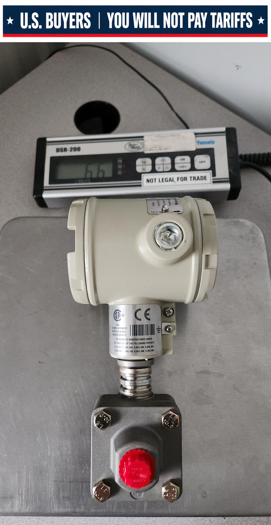 Honeywell Pressure Transmitter Series 3000 - STG140-E1G-00000-2J.FB-B77P