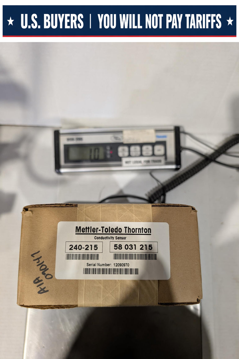 Mettler Toledo Thornton M300 Titanium Conductivity Sensor, 240-215