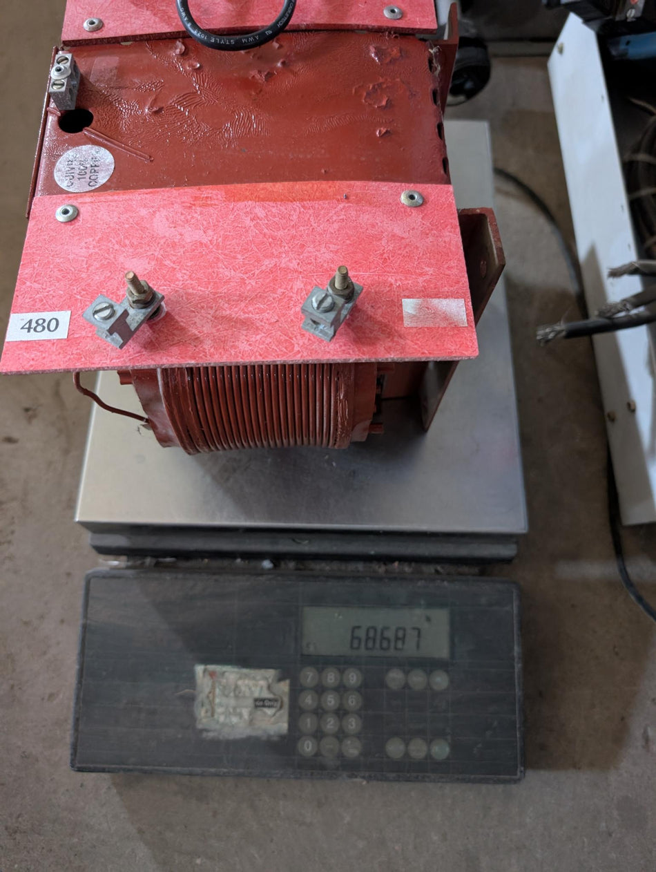 Marcus 10 KVA Transformer, 1PH, 480v to 120/240v - MS10B2-CC -No Enclosure