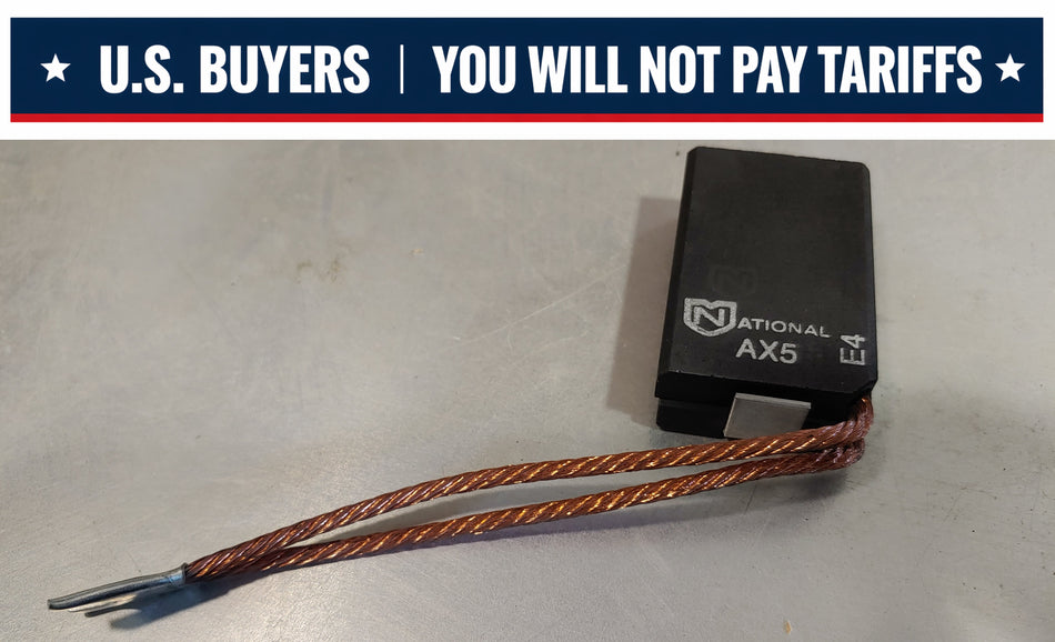 National AX5 Carbon Brush (New No Box)