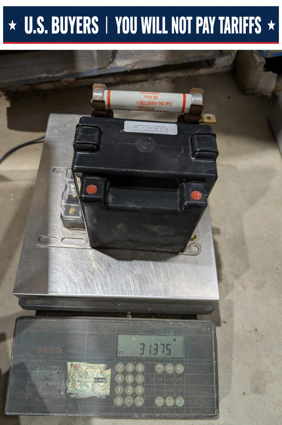 GE - Instrument Transformer Inc - PTG3-1-60-242F - 750 VA- 2400V - 20:1