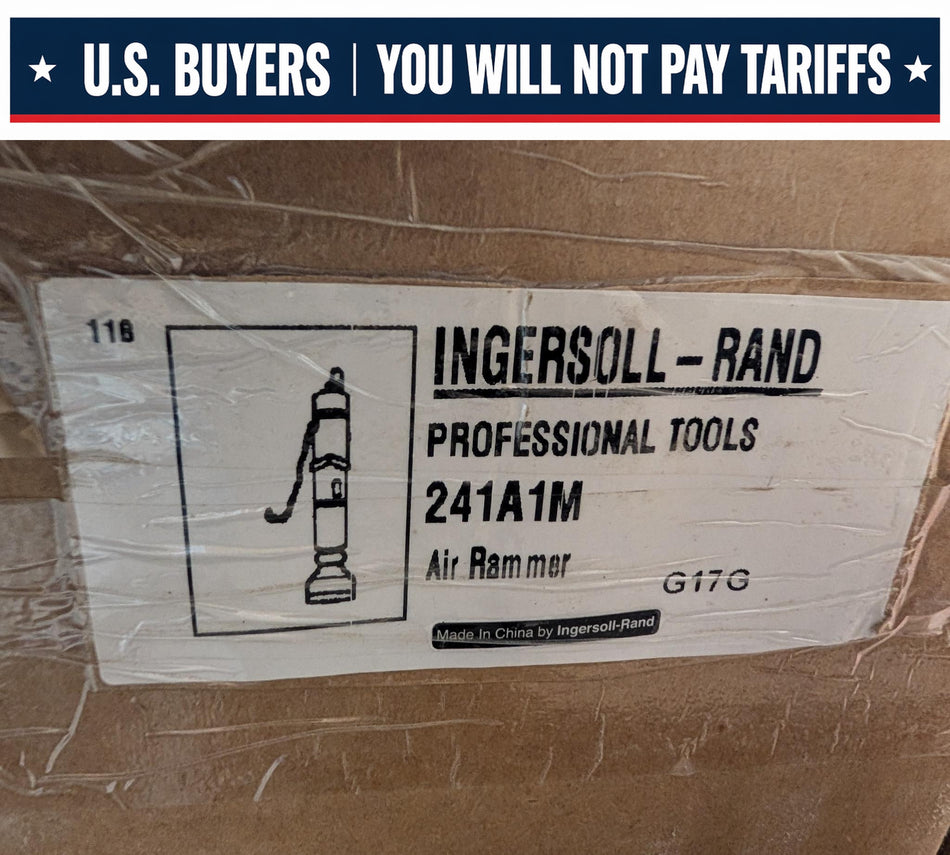 Ingersoll-Rand 241A1M Air Rammer - Floor Sand Rammer - 4" Stroke Length - 1.31" Bore - 1590 BPM