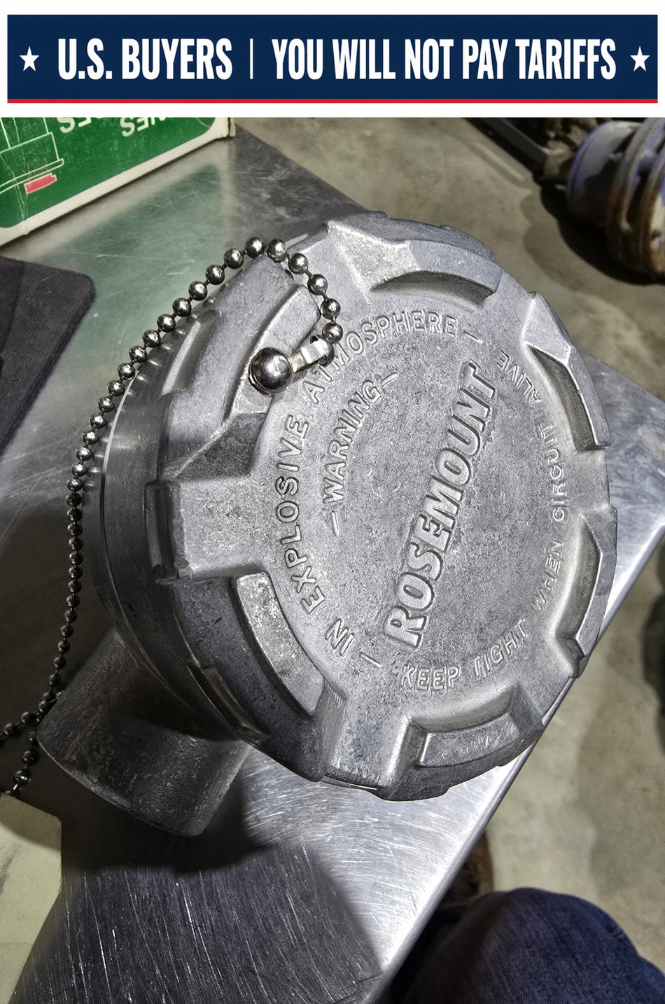 ROSEMOUNT MODEL 79 CONNECTION HEAD MOUNT TEMPERATURE TRANSMITTER HOUSING