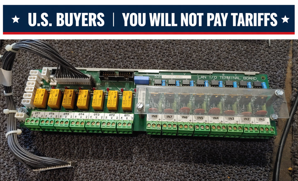 General Electric 531X307LTBAKG1 I/O Terminal Board