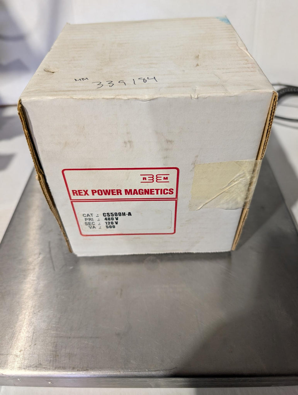 REX Control Transformer - 500 VA - CS500H-A - 480V to 120V