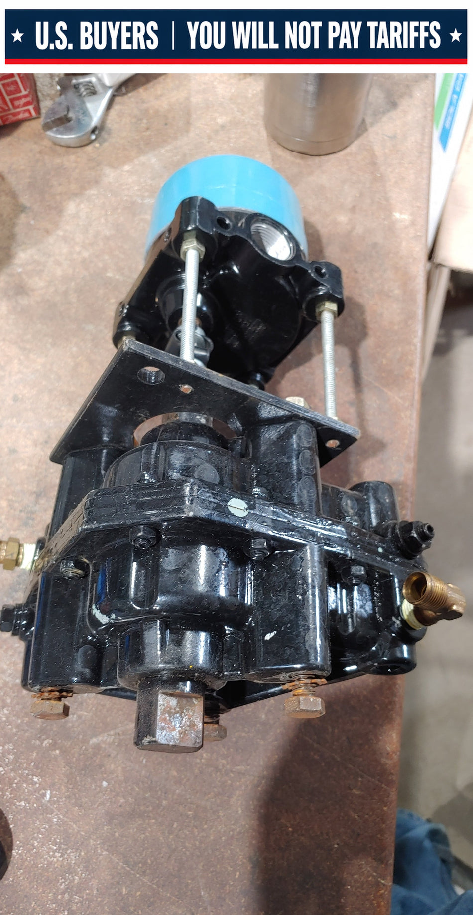 MATRYX MX200 Metric PNEUMATIC ACTUATOR 600507 Max Press:120 PSI with Honeywell Explosion Proof Snap switch 11CX12-D01 3709  "Used"
